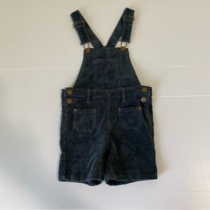 Jamie Kay Overall Shorts Stormy Night
